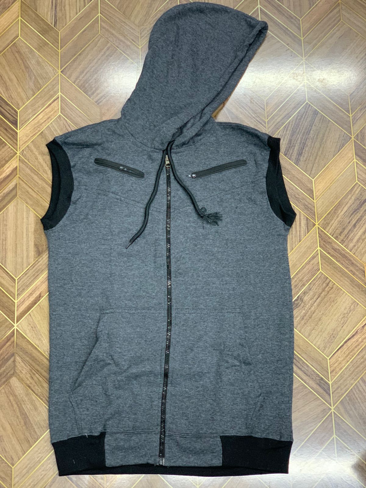 Men’s Casual Zip-Up Jaqueta Hoodie - Extra Large