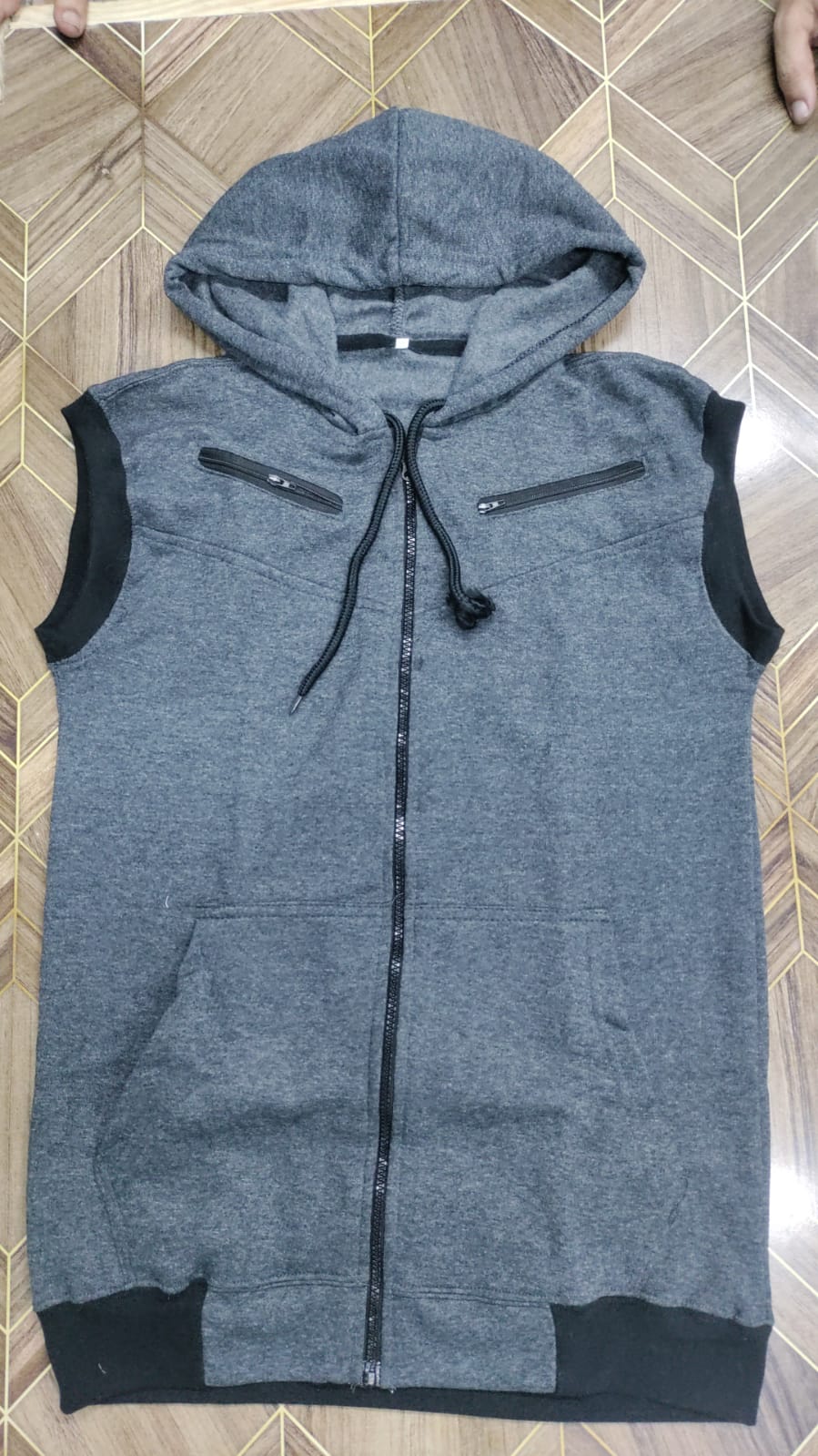 Men’s Casual Zip-Up Jaqueta Hoodie - Extra Large