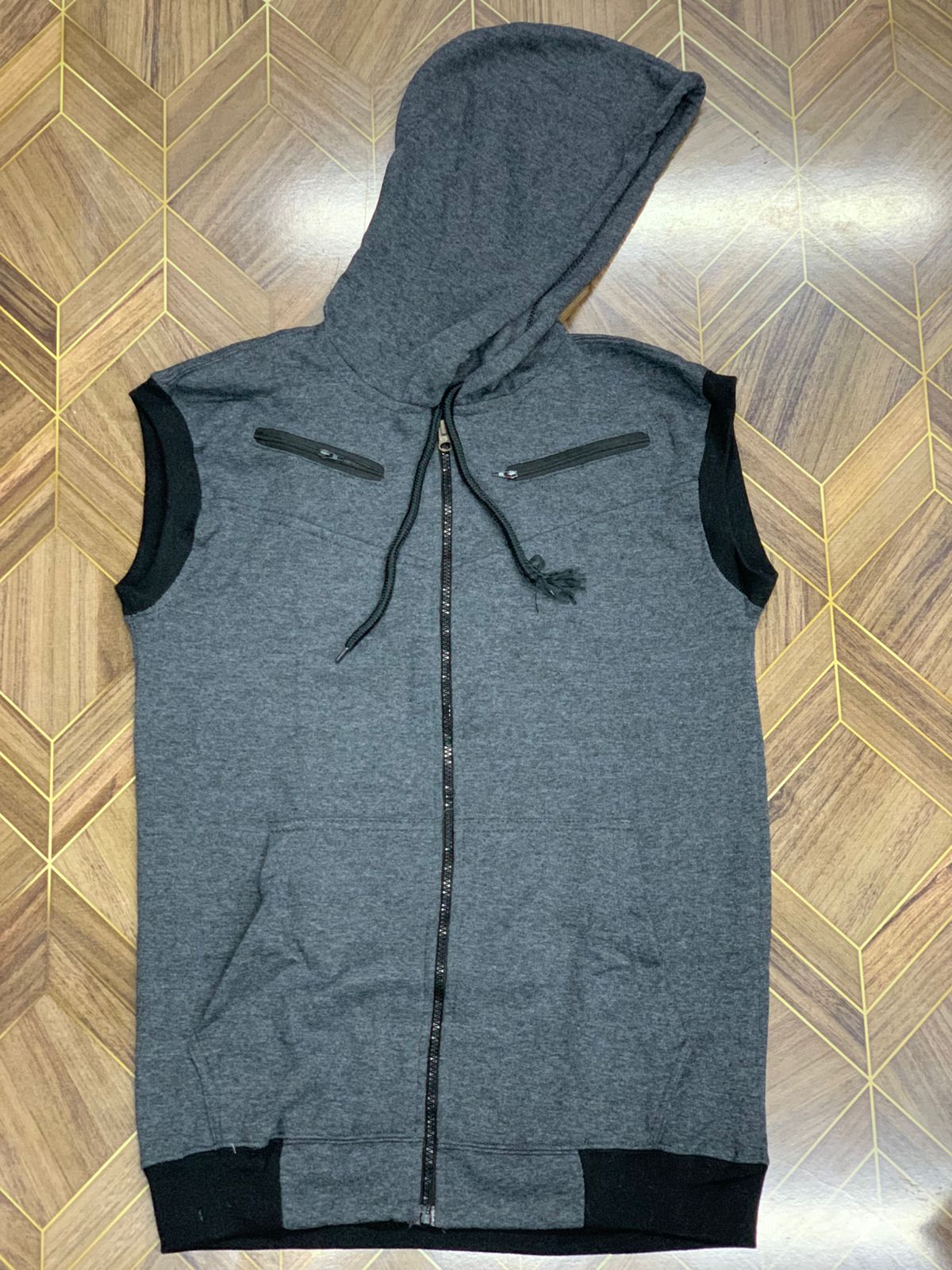 Men’s Casual Zip-Up Jaqueta Hoodie - Extra Large