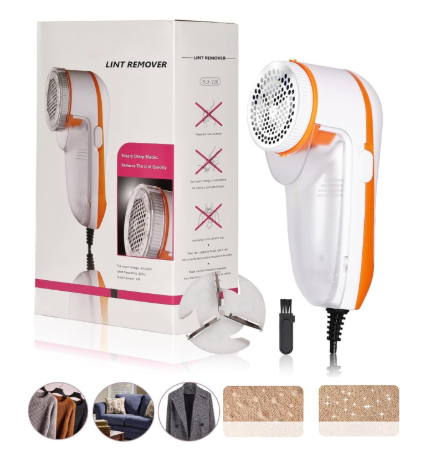 Nova Electric Lint Remover – Fabric Shaver & Fuzz Cleaner for Clothes, Wool, and Sweaters NLR-208