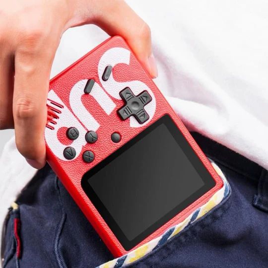 Double Version SUP RETRO GAME BOX with Joystick CONSOLE HANDHELD DUAL CONTROLLER 400 IN 1 GAMES